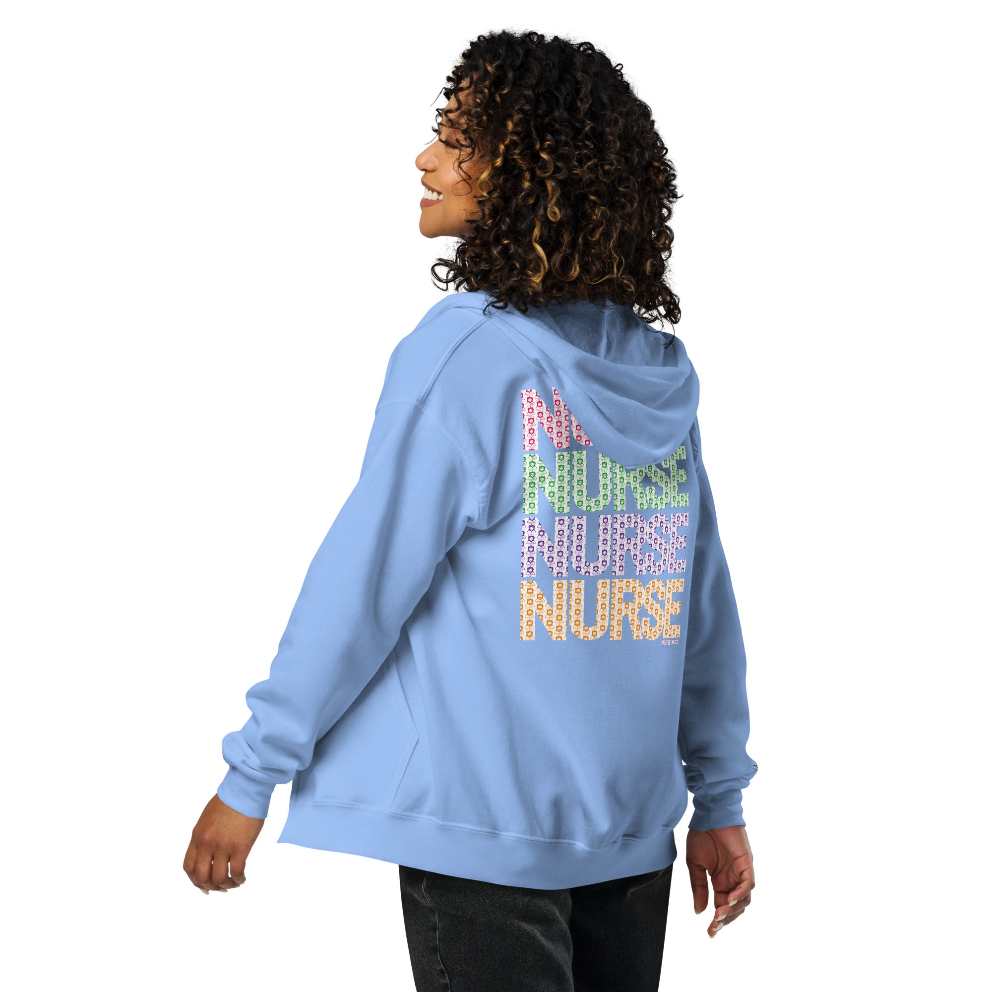 Nurse4 - Nurse Jacket (Unisex Double-Sided Zip Hoodie)