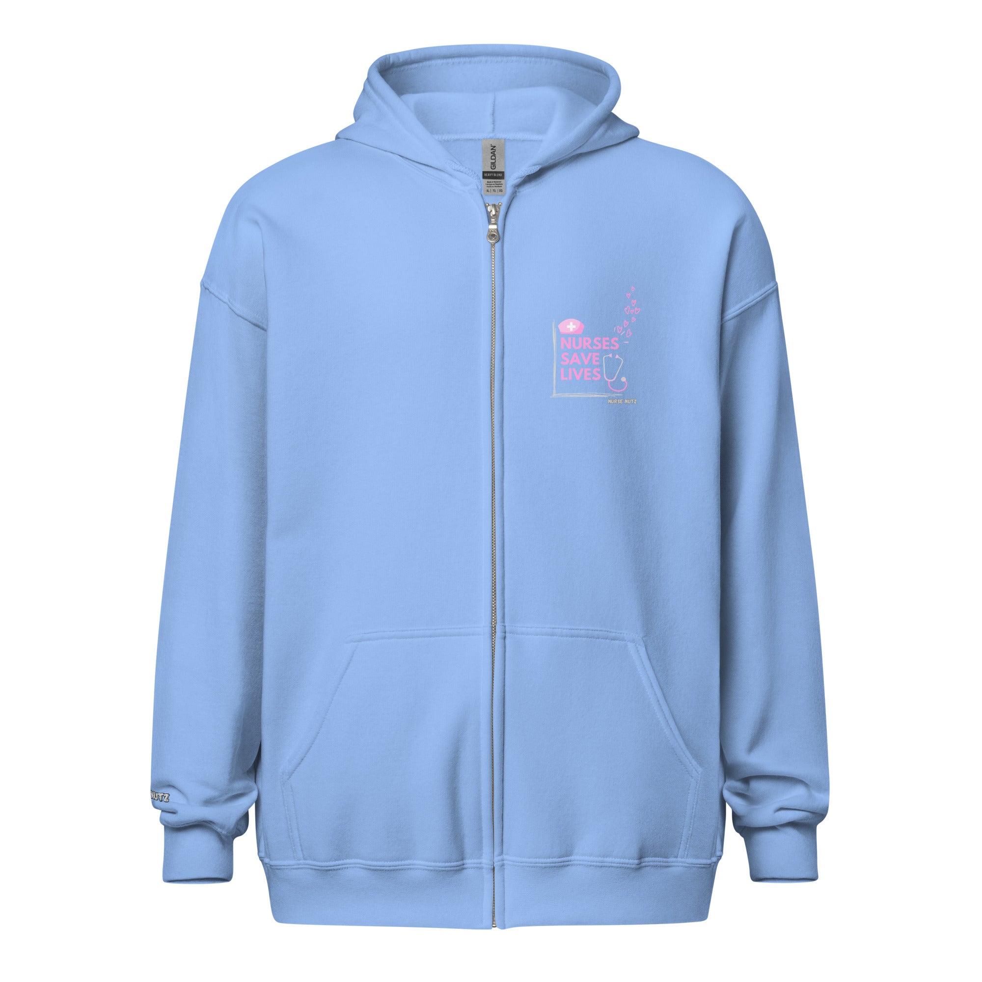 Nurses Save Lives - Nurse Jacket (Unisex Zip Hoodie)