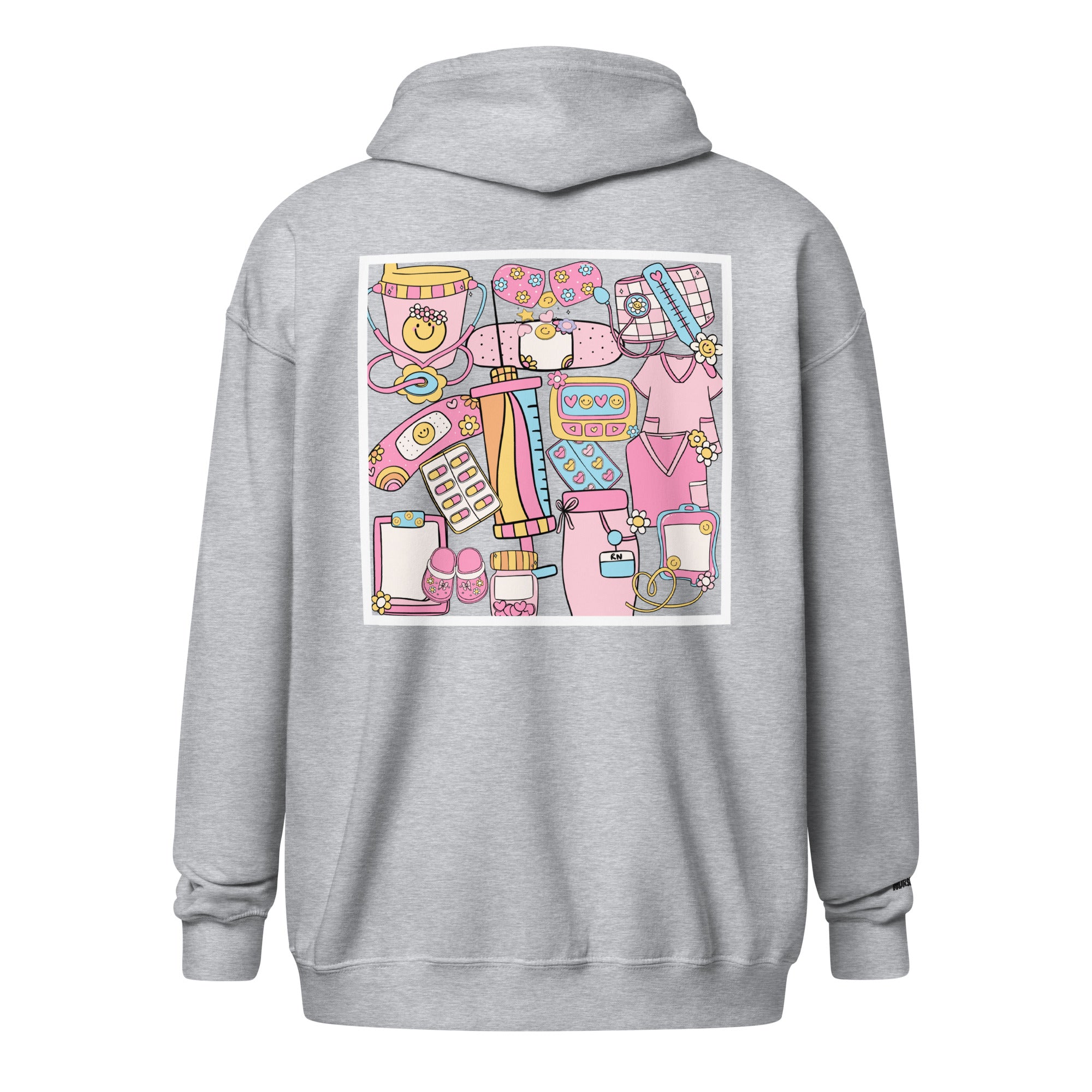 In My Nurse Era - Nurse Jacket (Unisex Double-Sided Zip Hoodie)