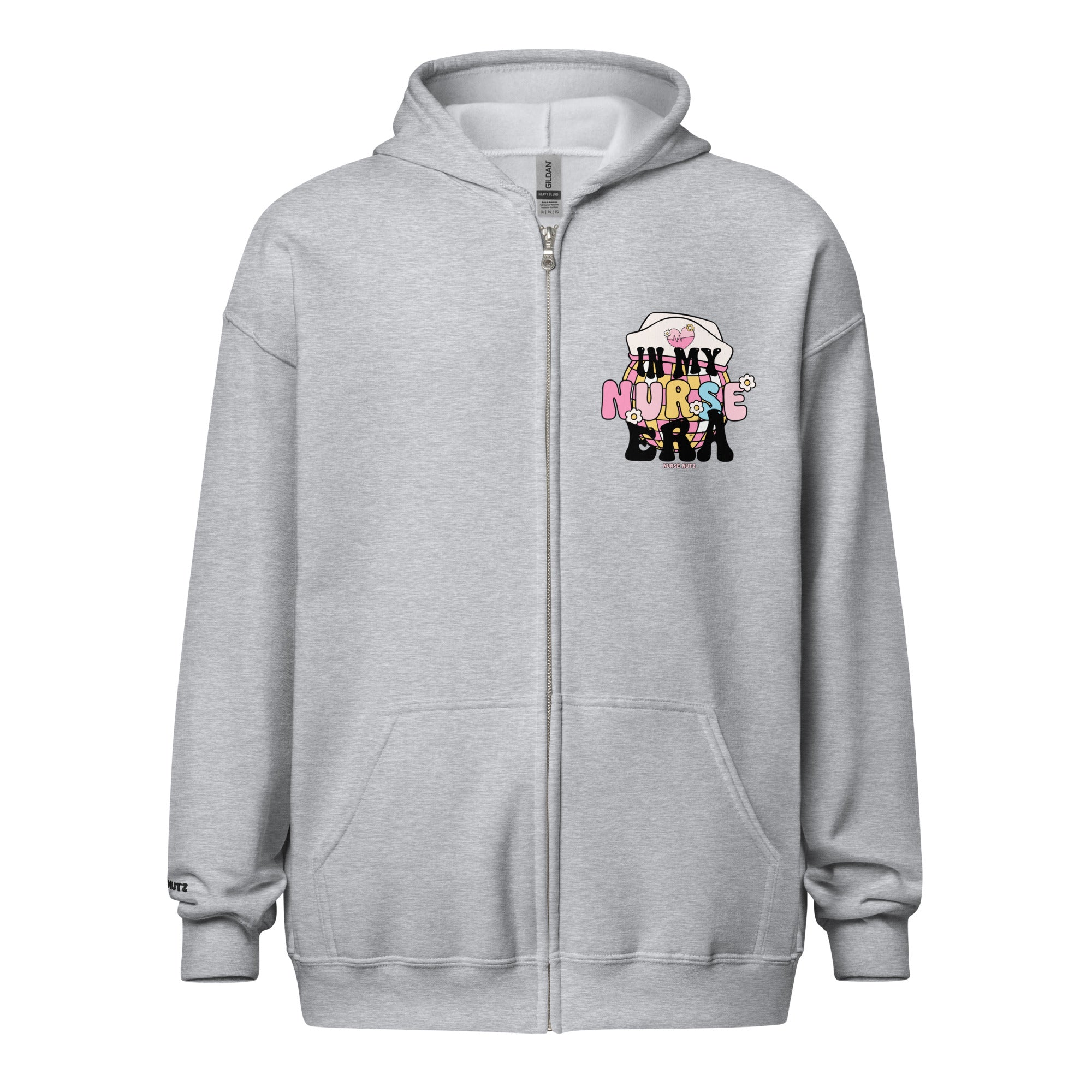 In My Nurse Era - Nurse Jacket (Unisex Double-Sided Zip Hoodie)