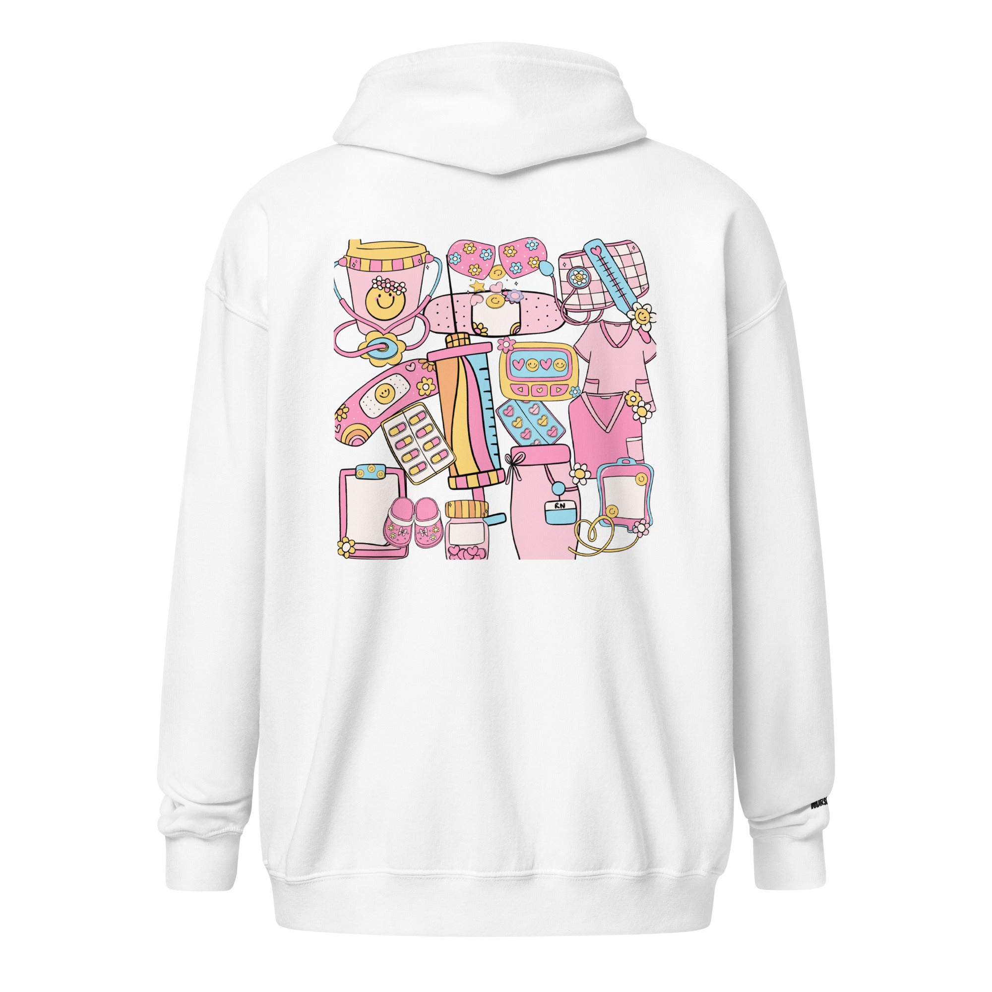 In My Nurse Era - Nurse Jacket (Unisex Double-Sided Zip Hoodie)