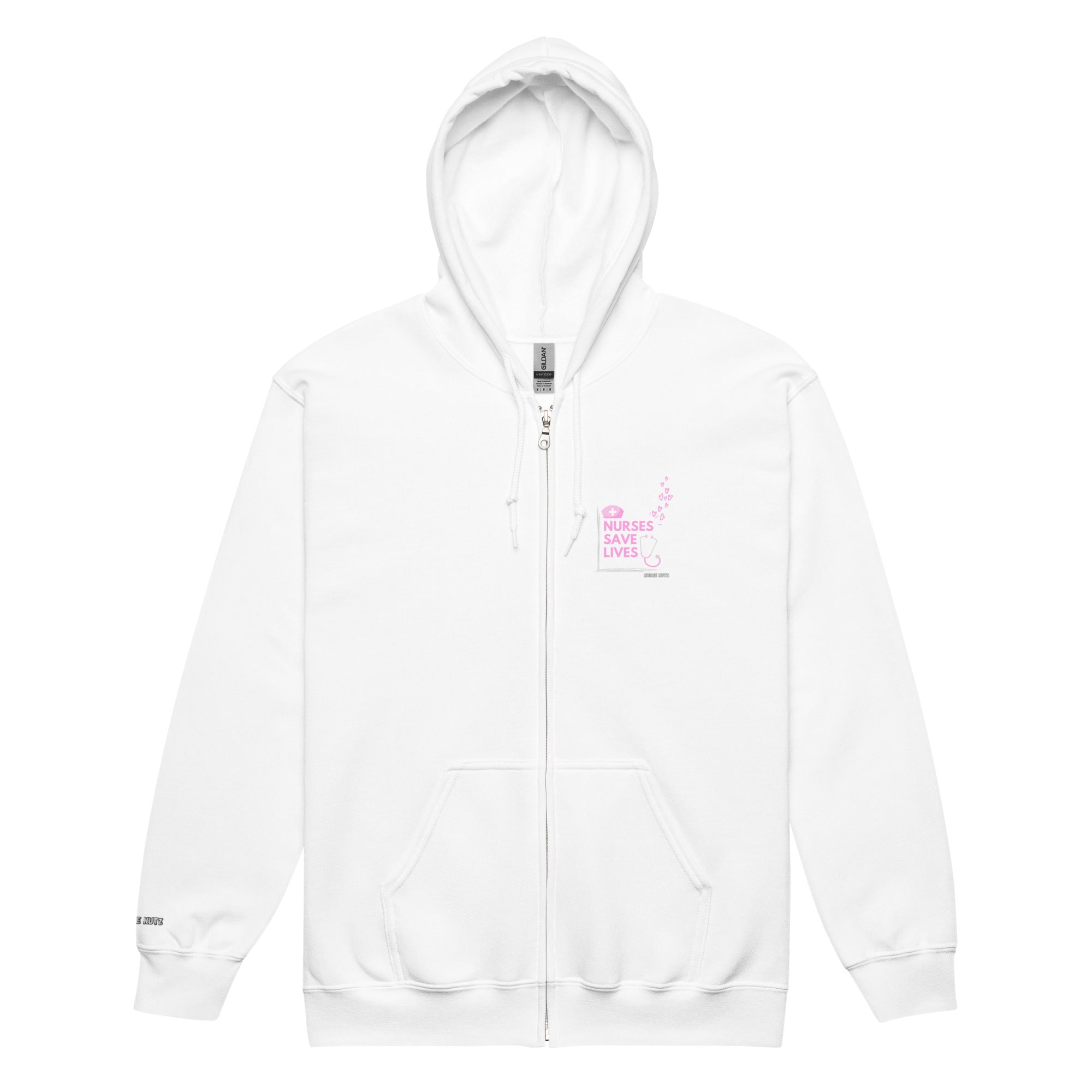 Nurses Save Lives - Nurse Jacket (Unisex Zip Hoodie)