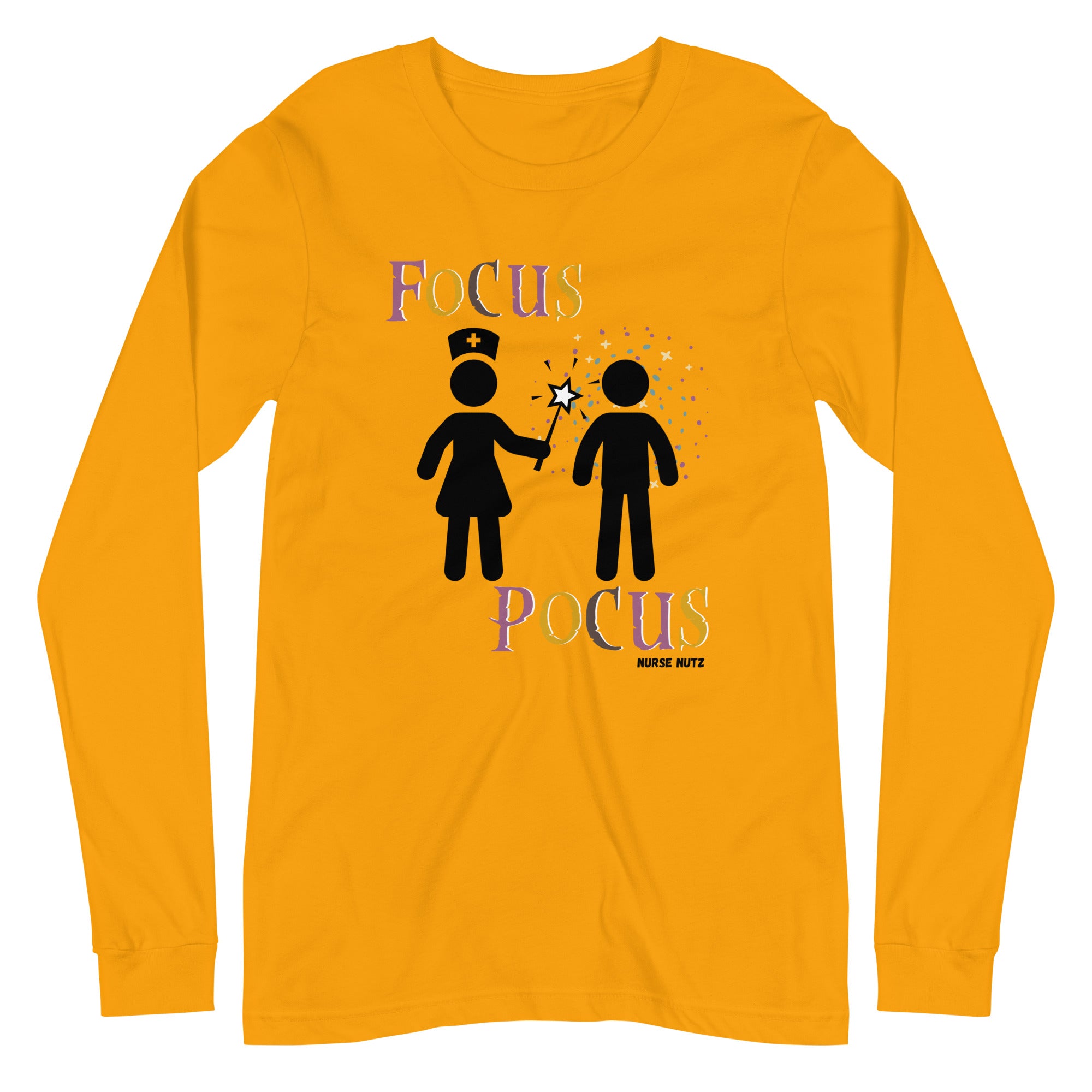 FOCUS POCUS - Nurse Unisex Long Sleeve Tee