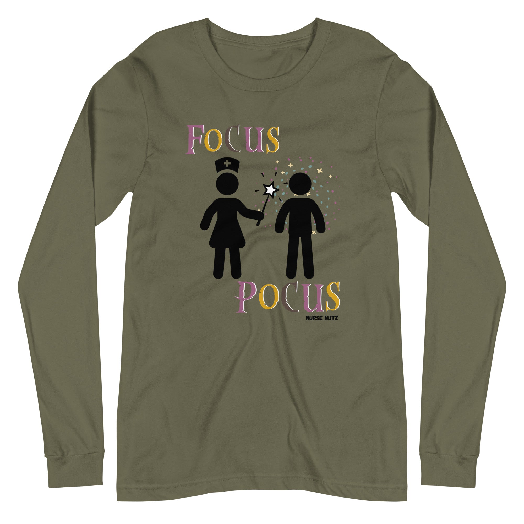 FOCUS POCUS - Nurse Unisex Long Sleeve Tee