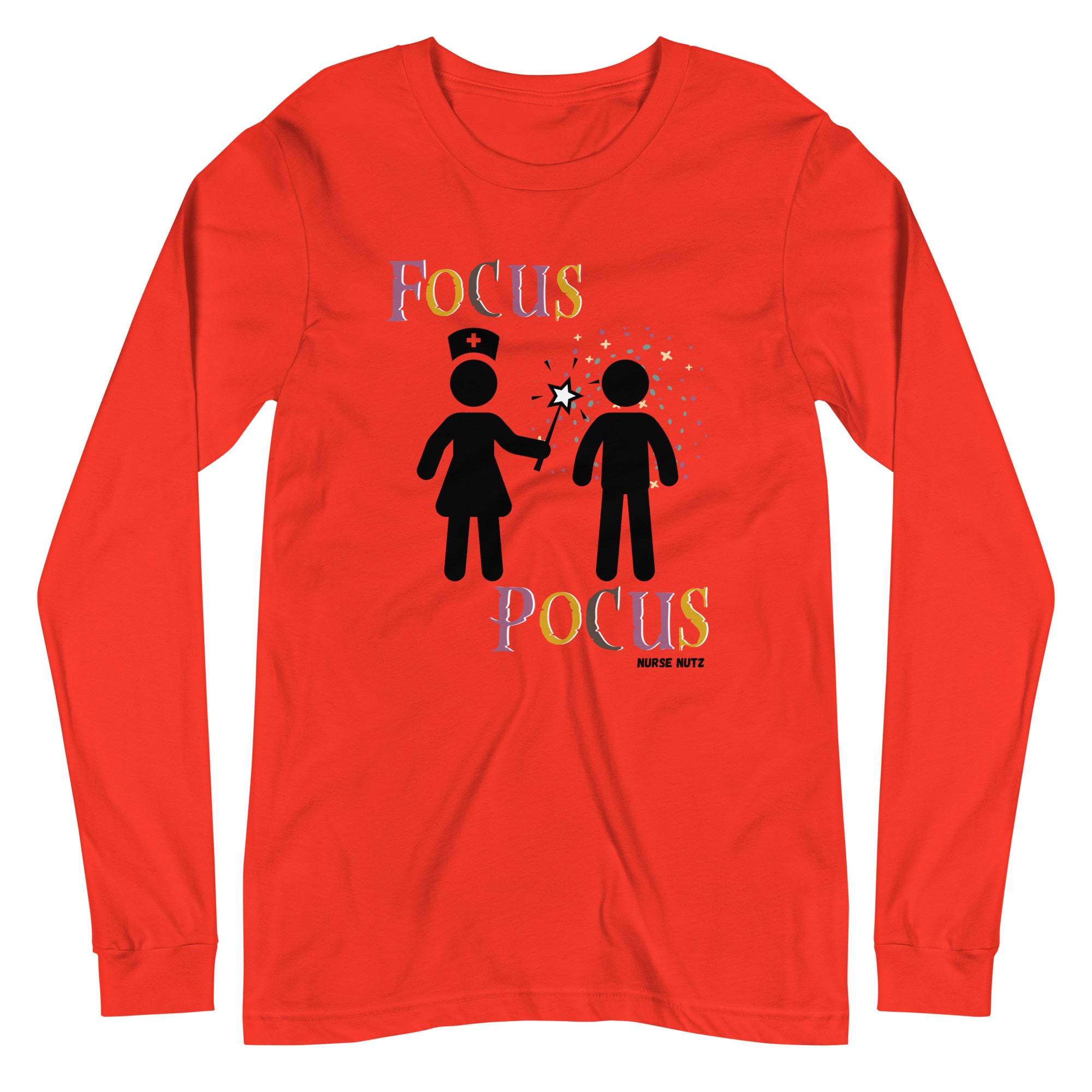 FOCUS POCUS - Nurse Unisex Long Sleeve Tee