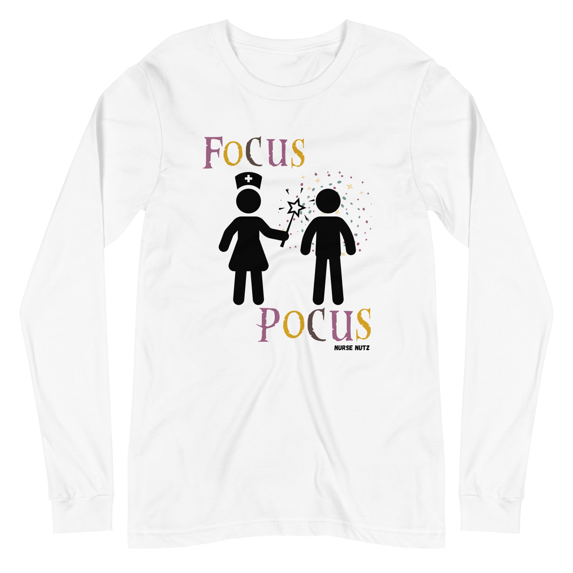 FOCUS POCUS - Nurse Unisex Long Sleeve Tee