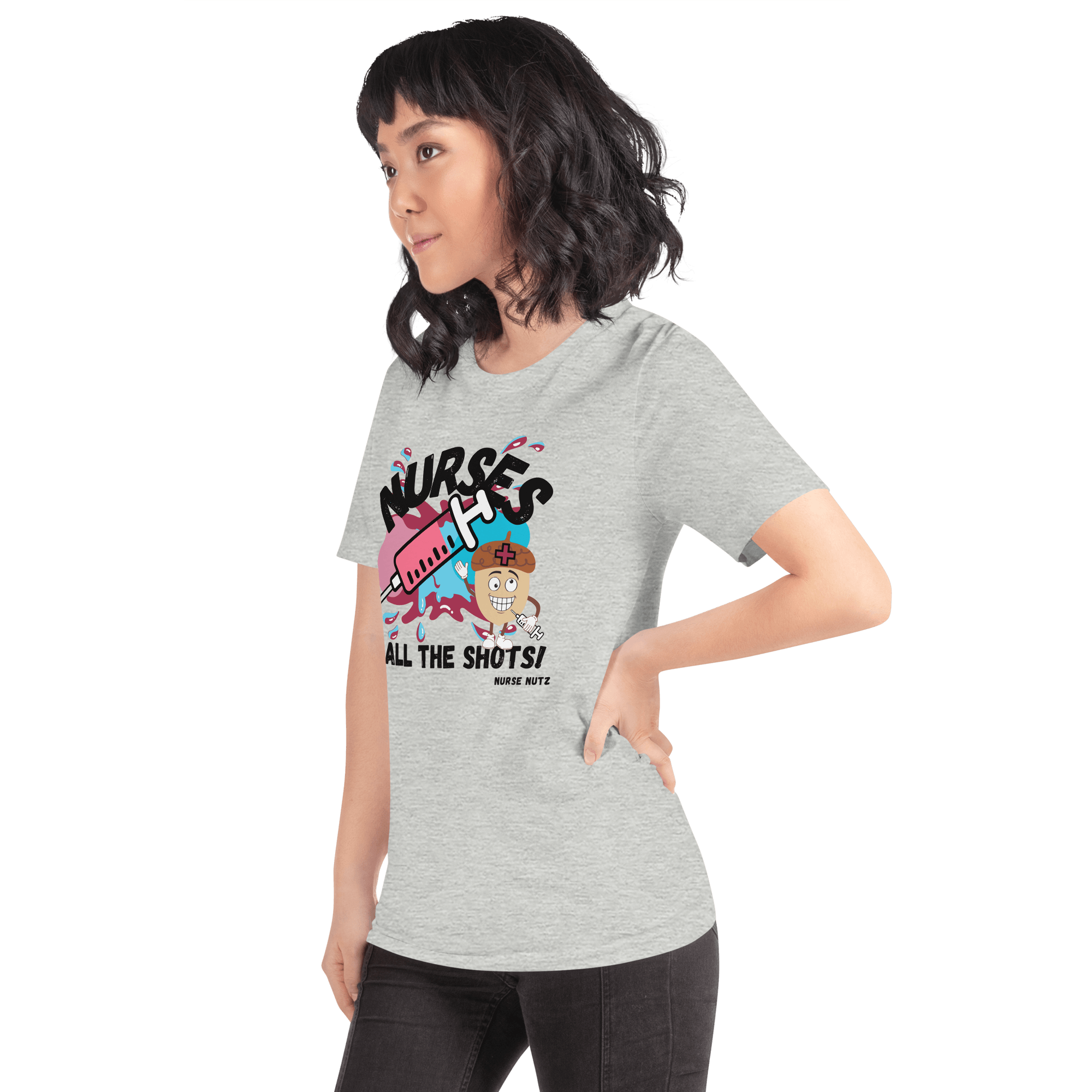 NURSES CALL THE SHOTS - Unisex T-shirt