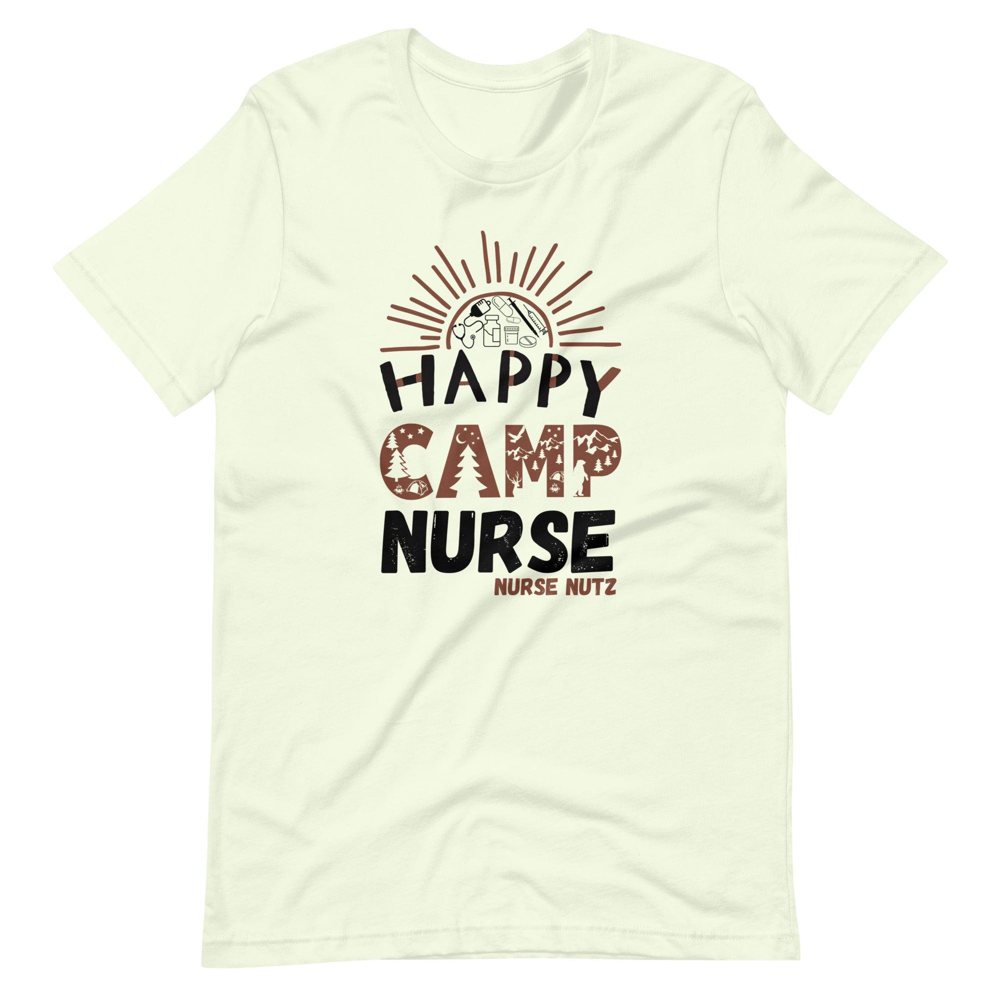 HAPPY CAMP NURSE - Unisex T-shirt