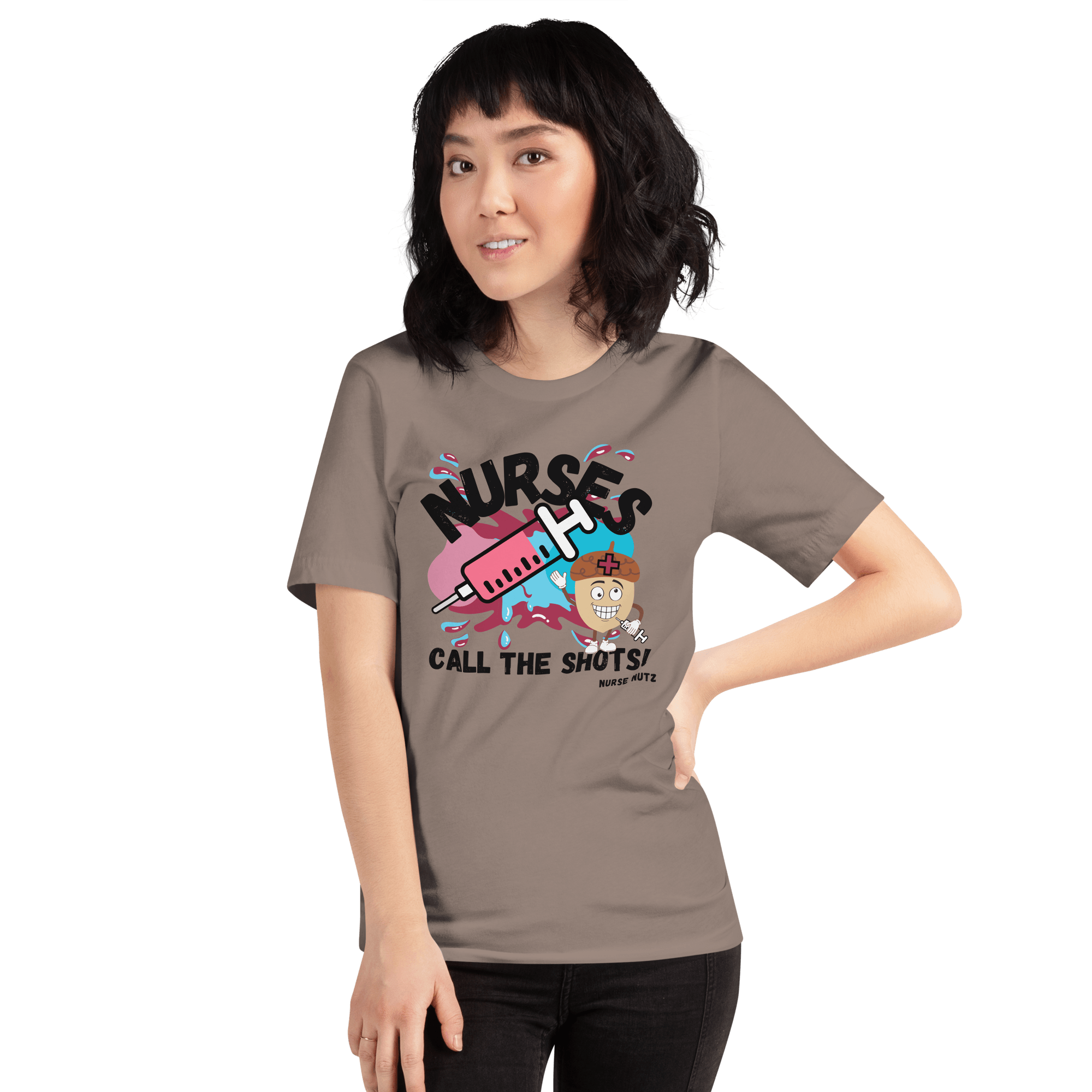 NURSES CALL THE SHOTS - Unisex T-shirt