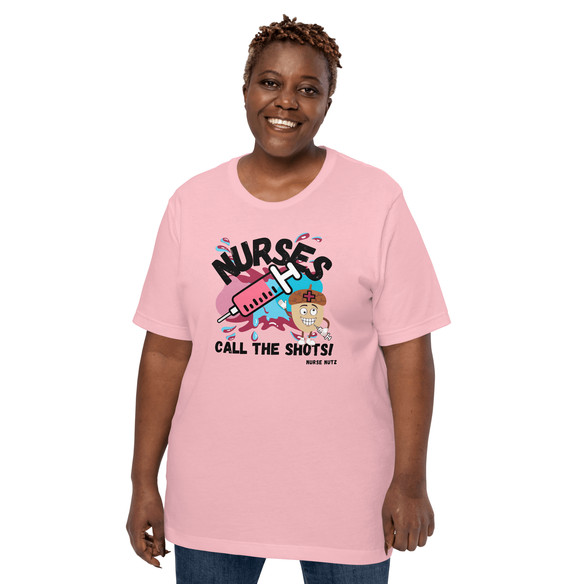 NURSES CALL THE SHOTS - Unisex T-shirt