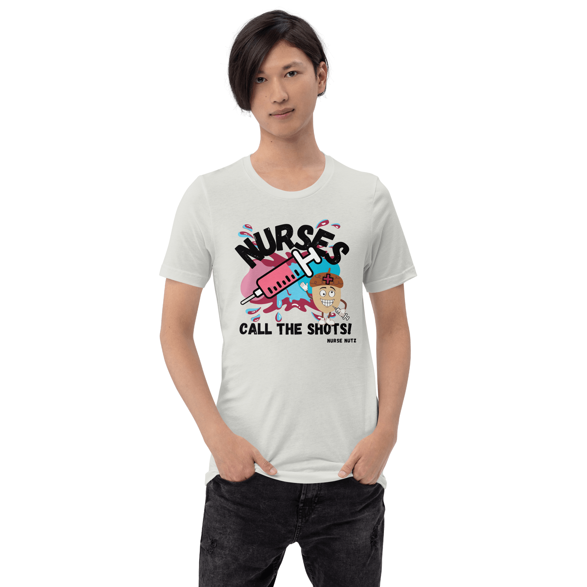 NURSES CALL THE SHOTS - Unisex T-shirt