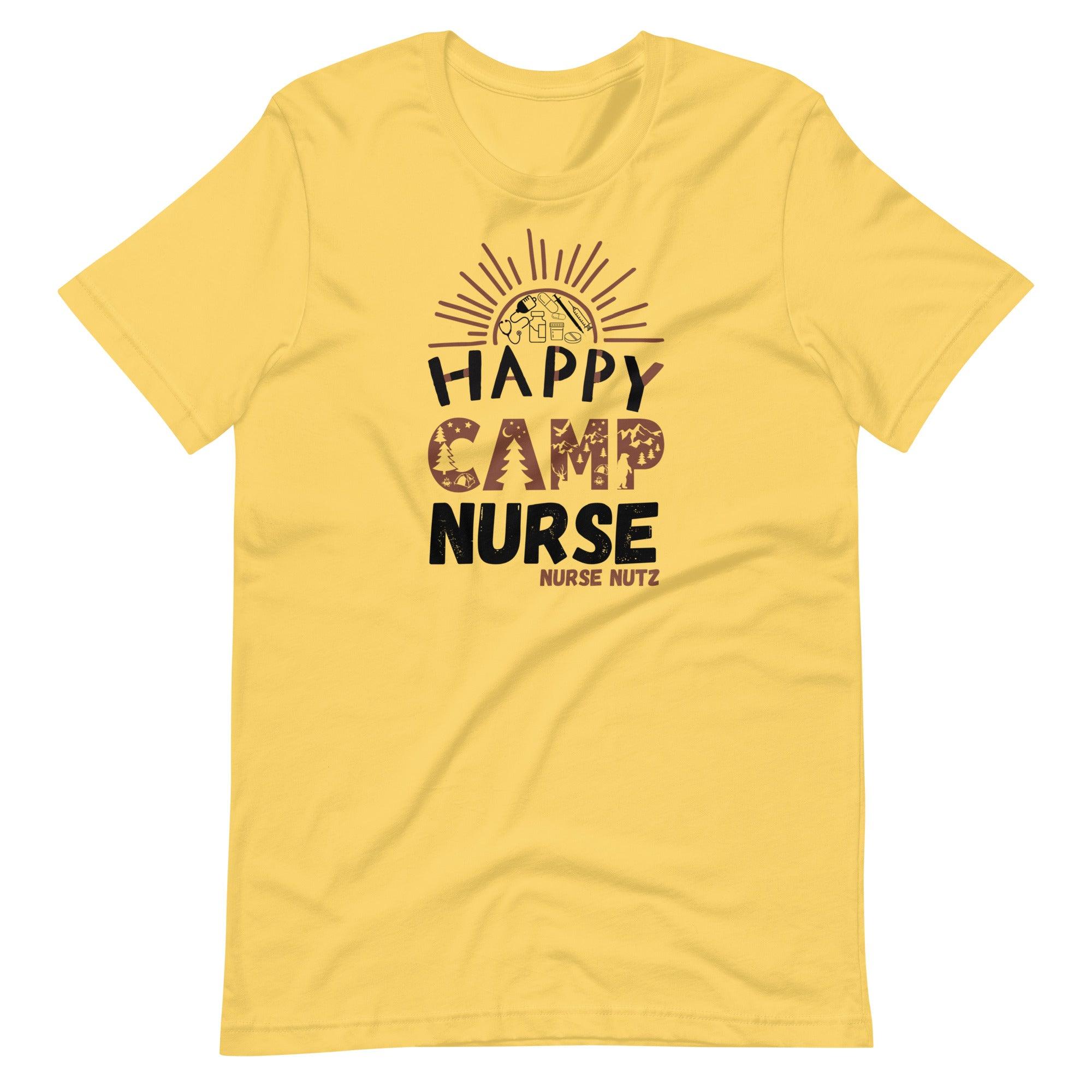 HAPPY CAMP NURSE - Unisex T-shirt