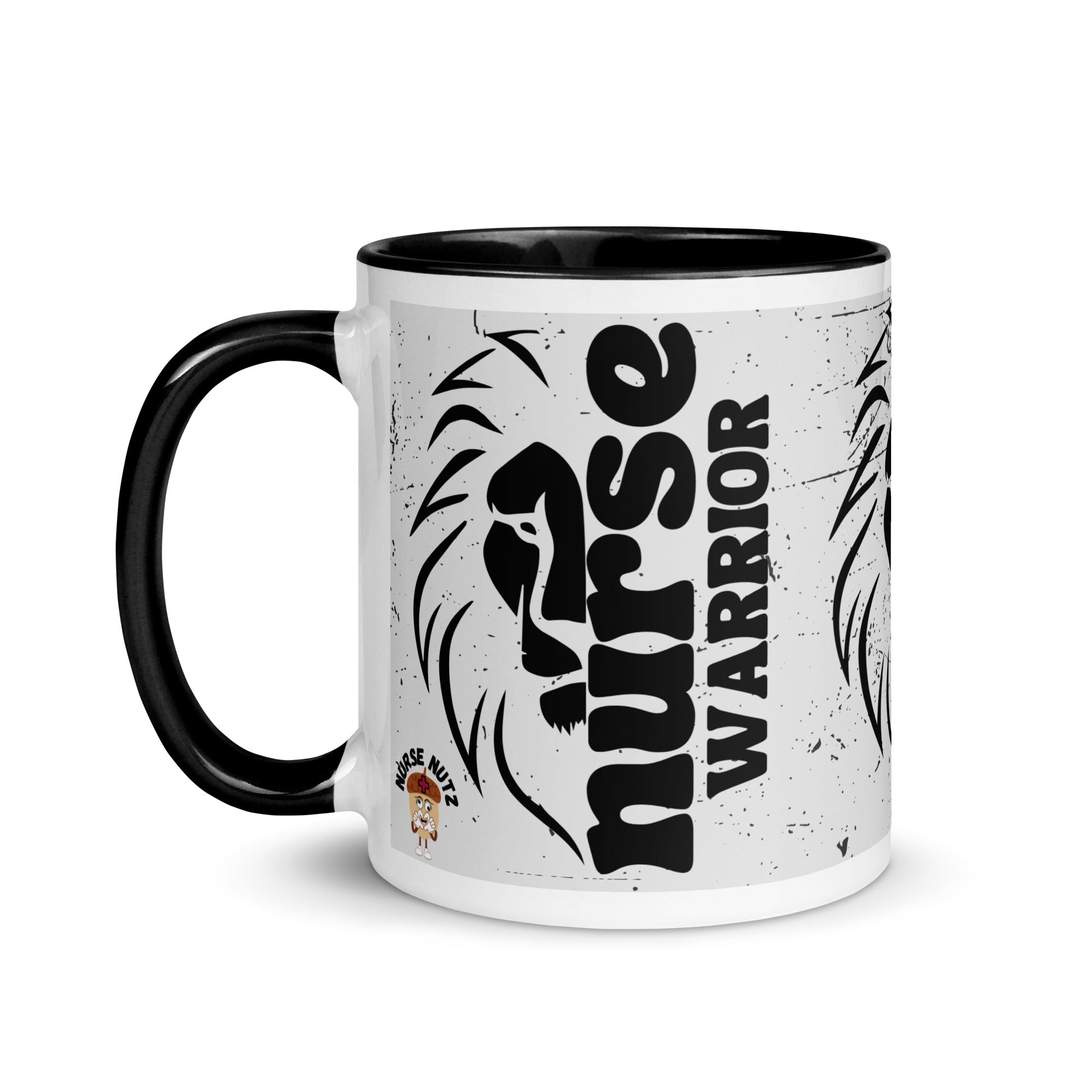 NURSE WARRIOR - Nurse Mug with Color Inside