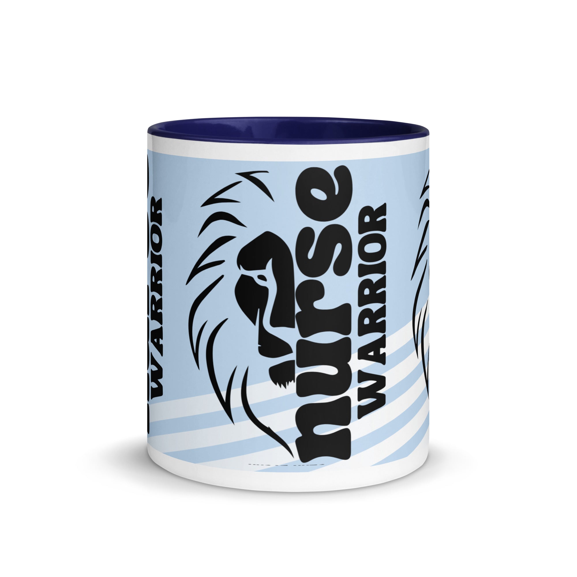 NURSE WARRIOR - Nurse Mug with Color Inside