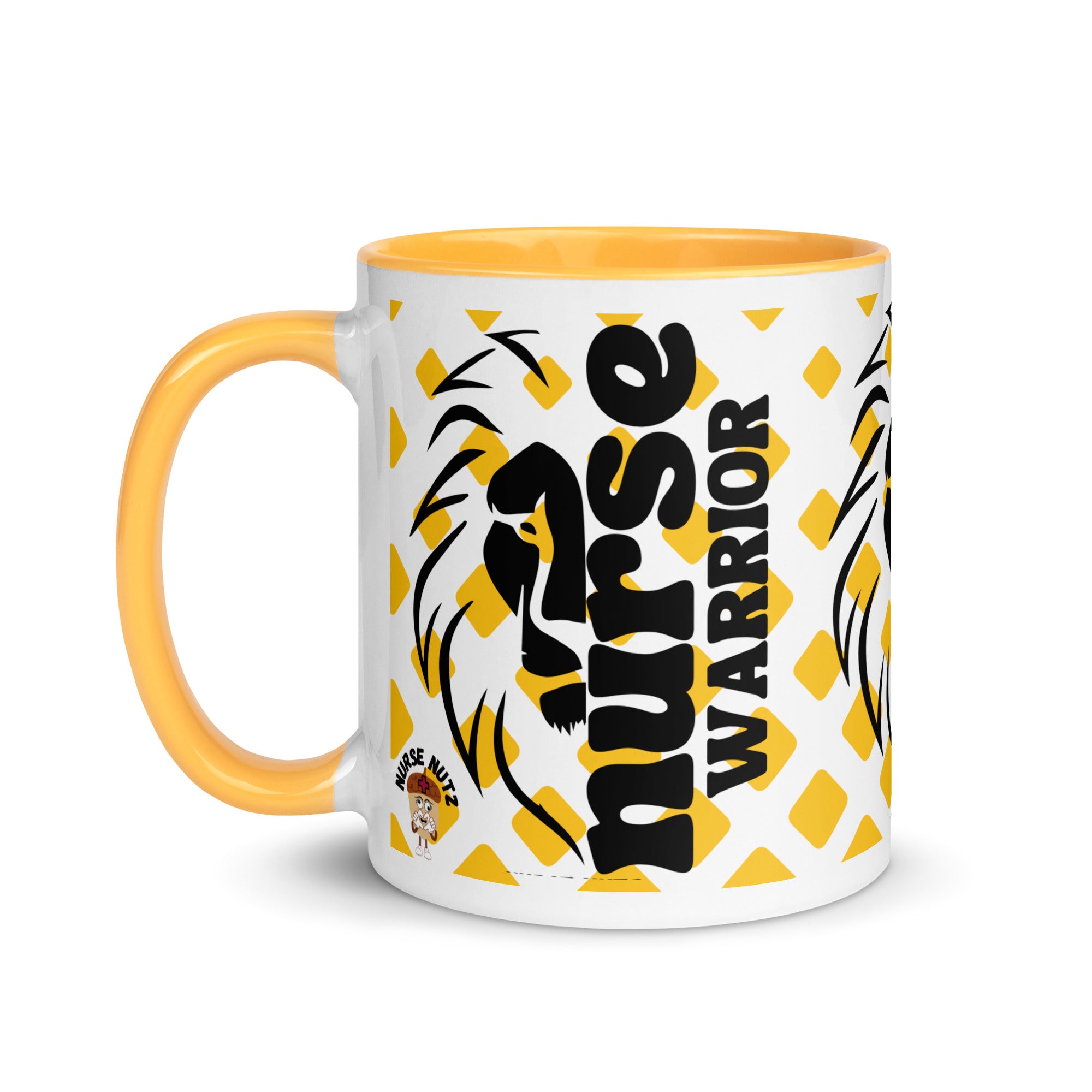 NURSE WARRIOR - Nurse Mug with Color Inside