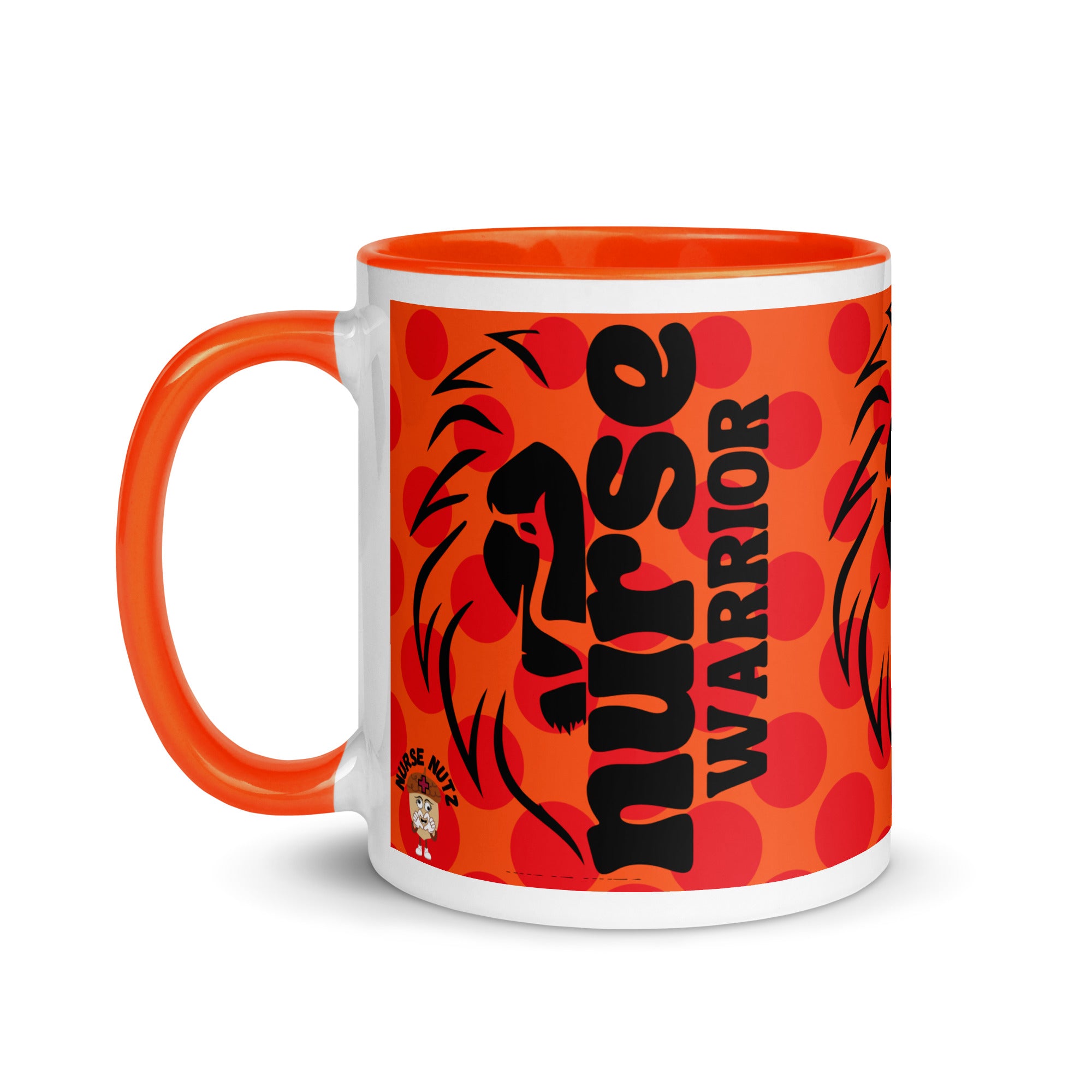 NURSE WARRIOR - Nurse Mug with Color Inside