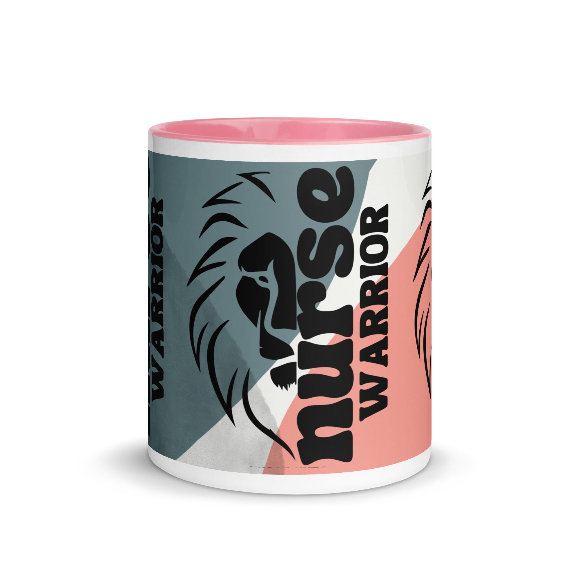 NURSE WARRIOR - Nurse Mug with Color Inside