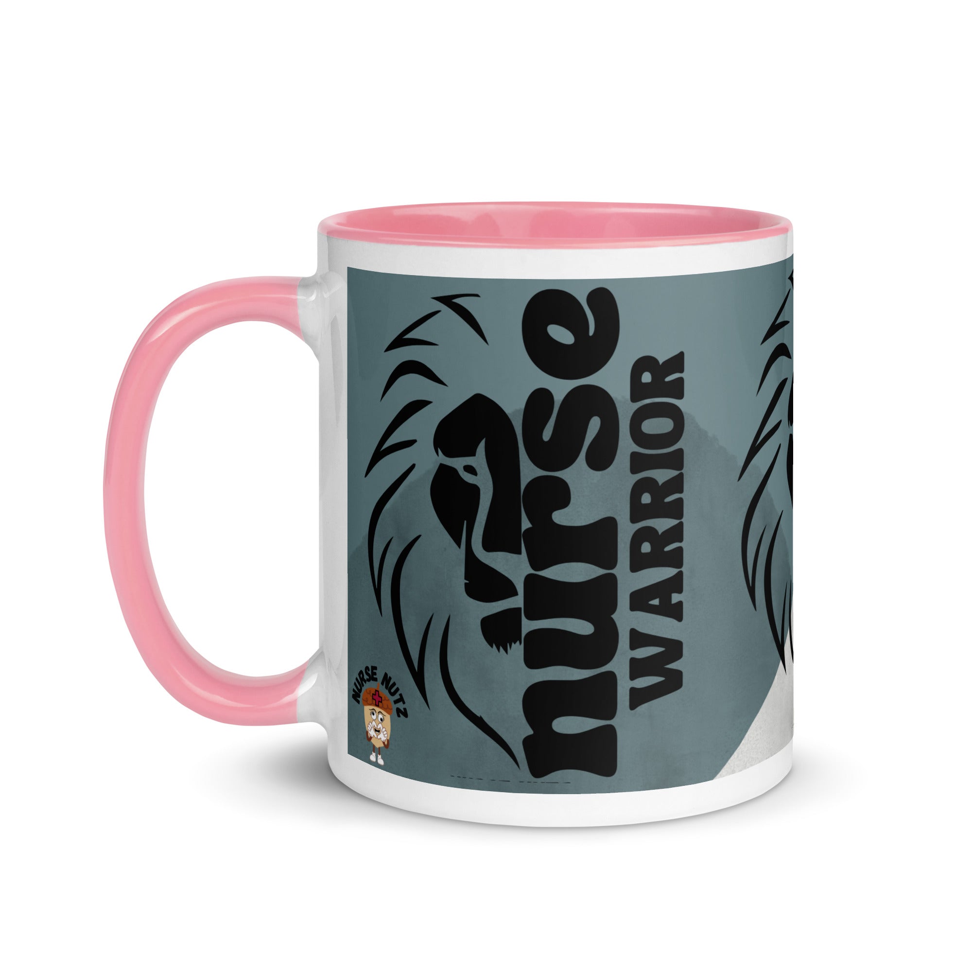 NURSE WARRIOR - Nurse Mug with Color Inside