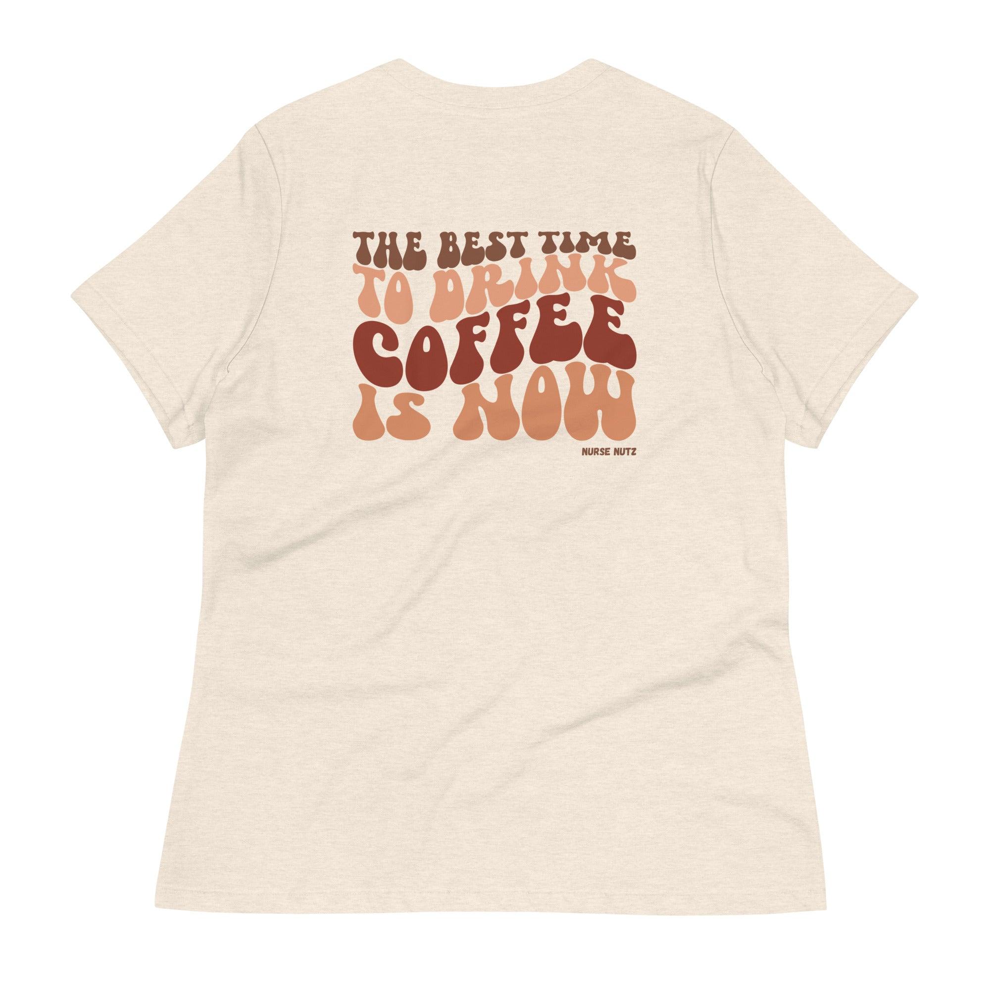 BREW BREAK: COFFEE EMERGENCY - Women's Double-Sided Relaxed T-Shirt